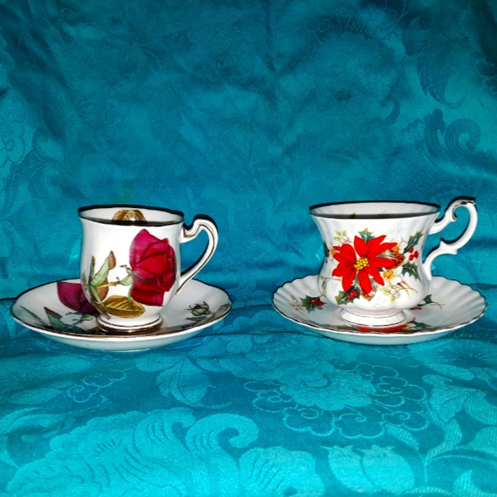 Small Teacups & Saucers